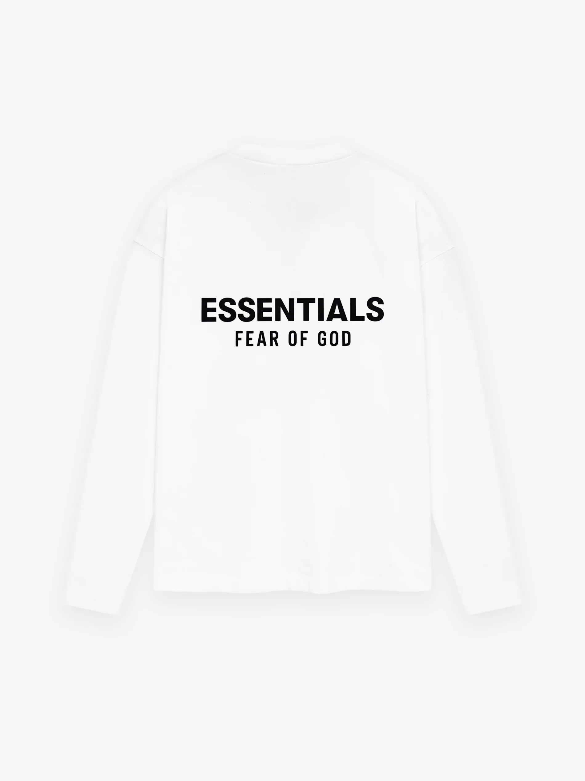 CLASSIC FIT LONG SLEEVE TEE - BRIGHT WHITE
