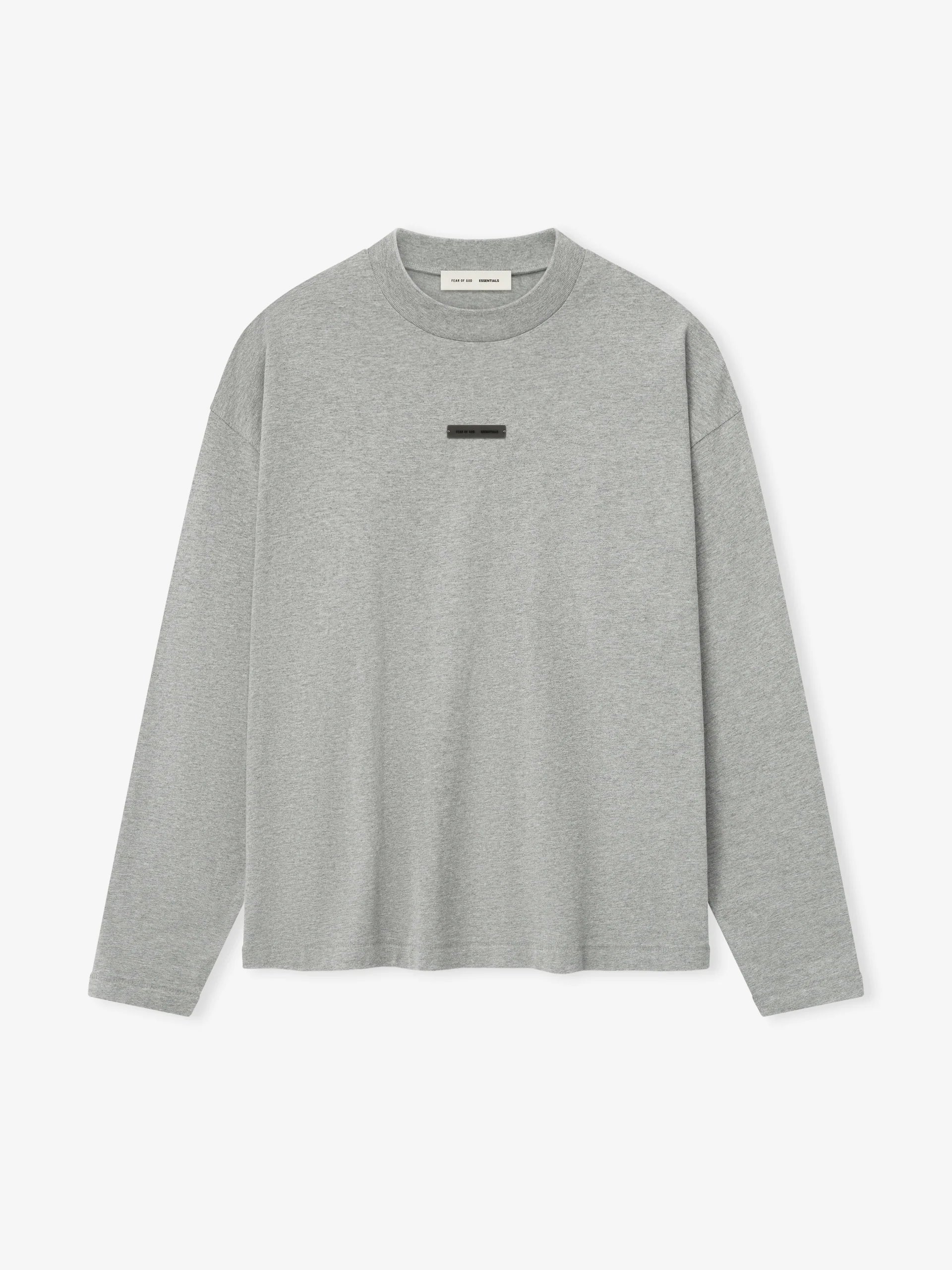CLASSIC LONG SLEEVE TEE  - CONCRETE HEATHER