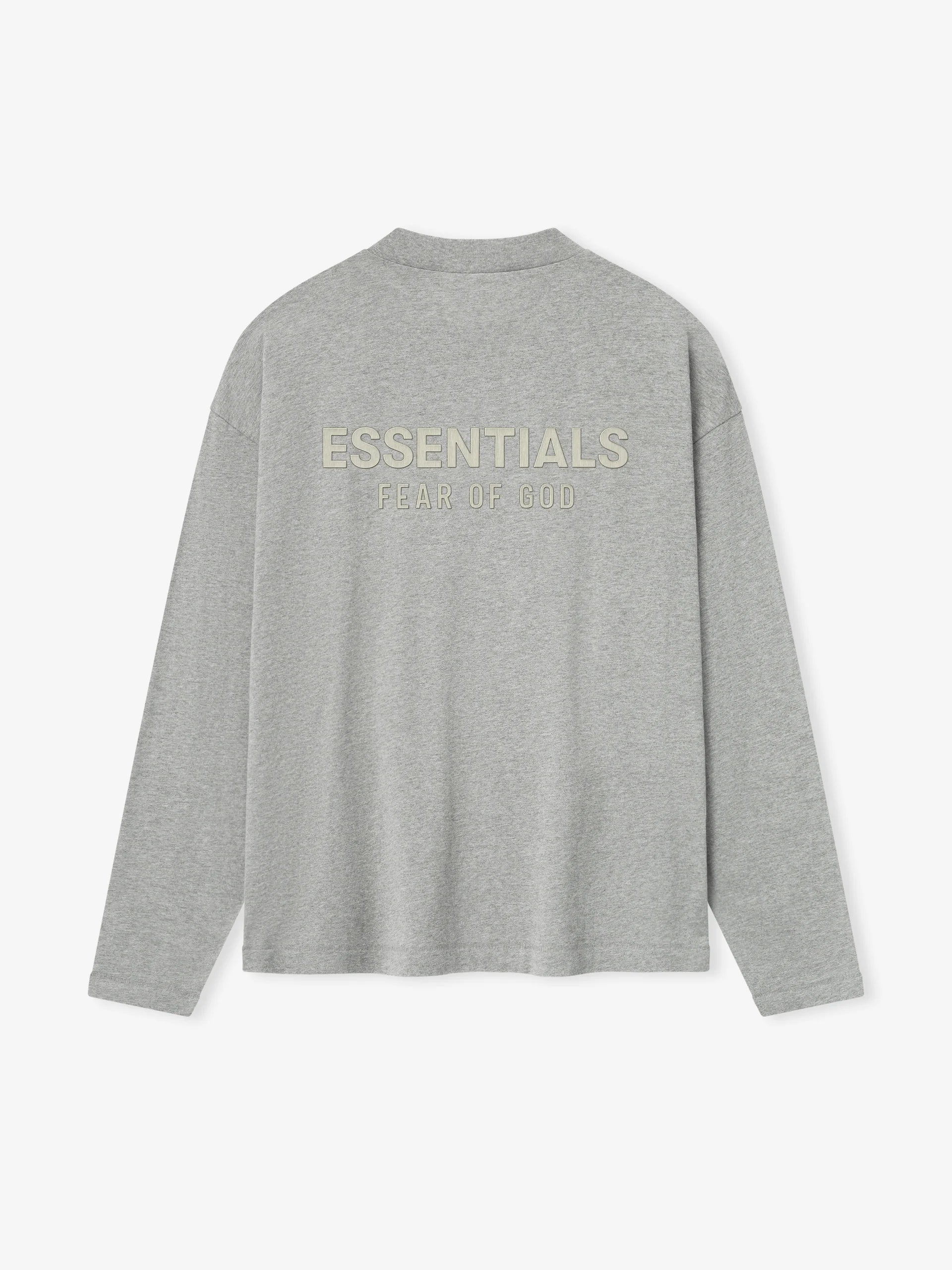 CLASSIC LONG SLEEVE TEE  - CONCRETE HEATHER