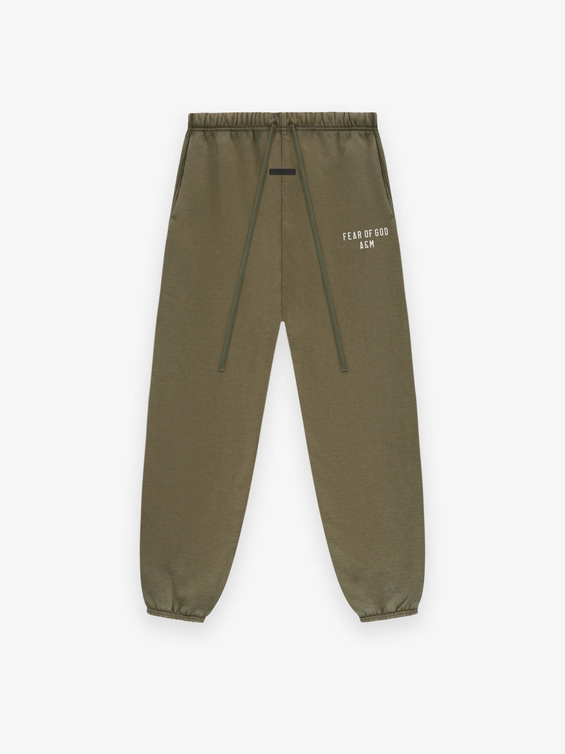 HEAVY FLEECE SWEATPANT - MILITARY