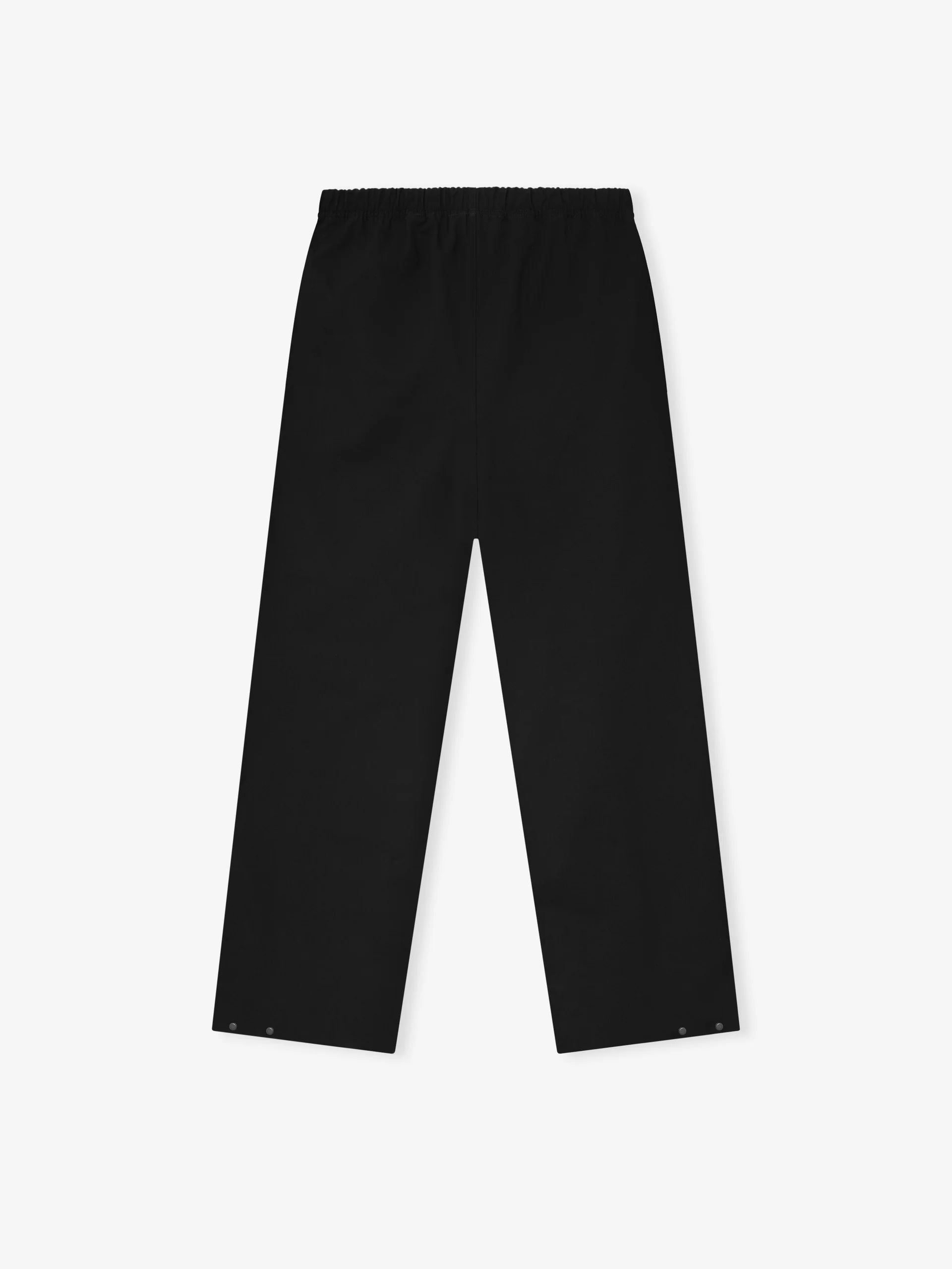 BONDED CANVAS WORK PANT  - JET BLACK