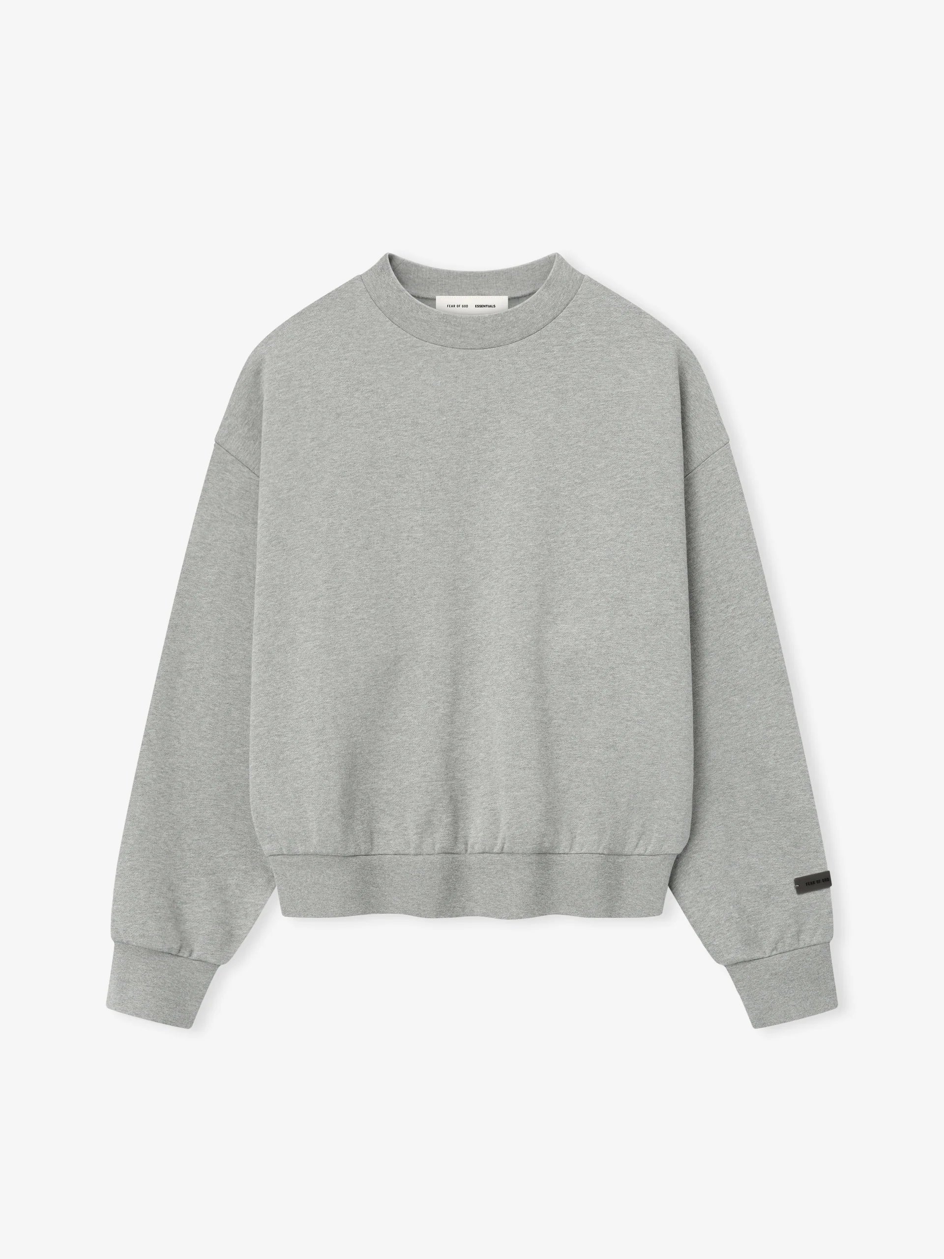 CLASSIC CREW SWEATSHIRT - CONCRETE HEATHER