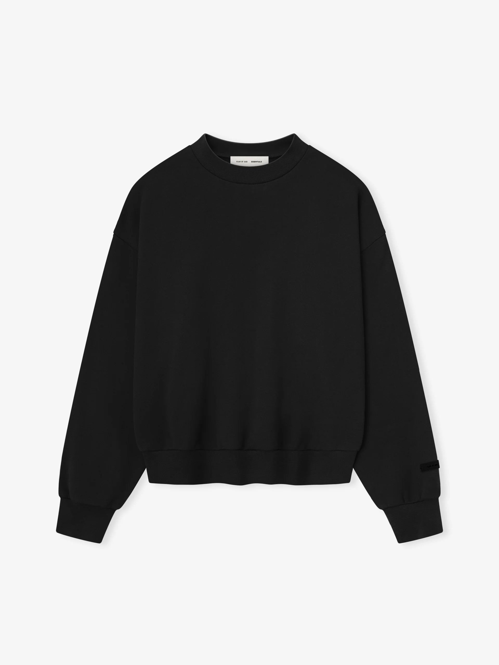 CLASSIC CREW SWEATSHIRT - JET BLACK