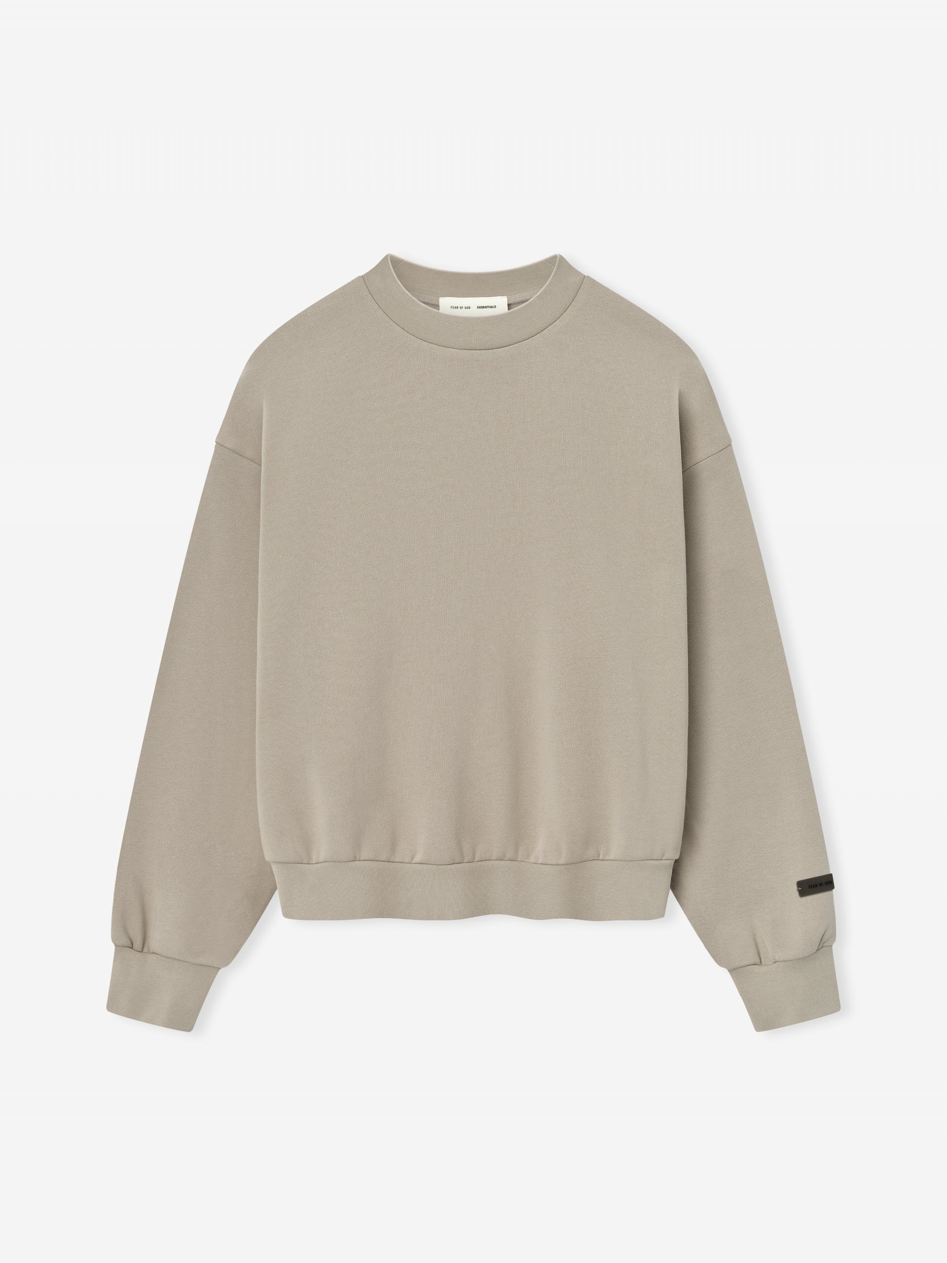 CLASSIC FIT FLEECE CREWNECK - TIMBER