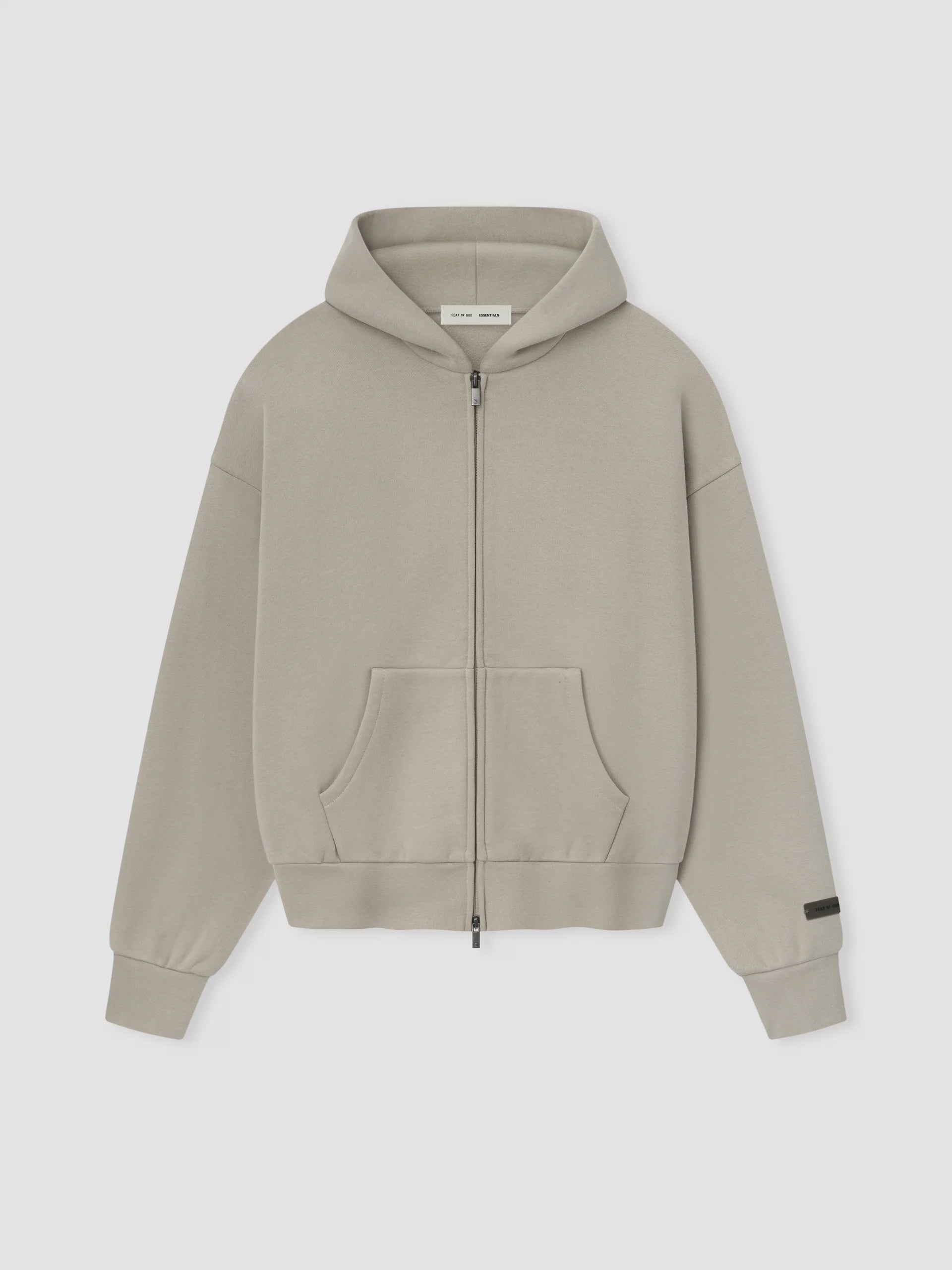 CLASSIC FIT FLEECE ZIP UP - TIMBER