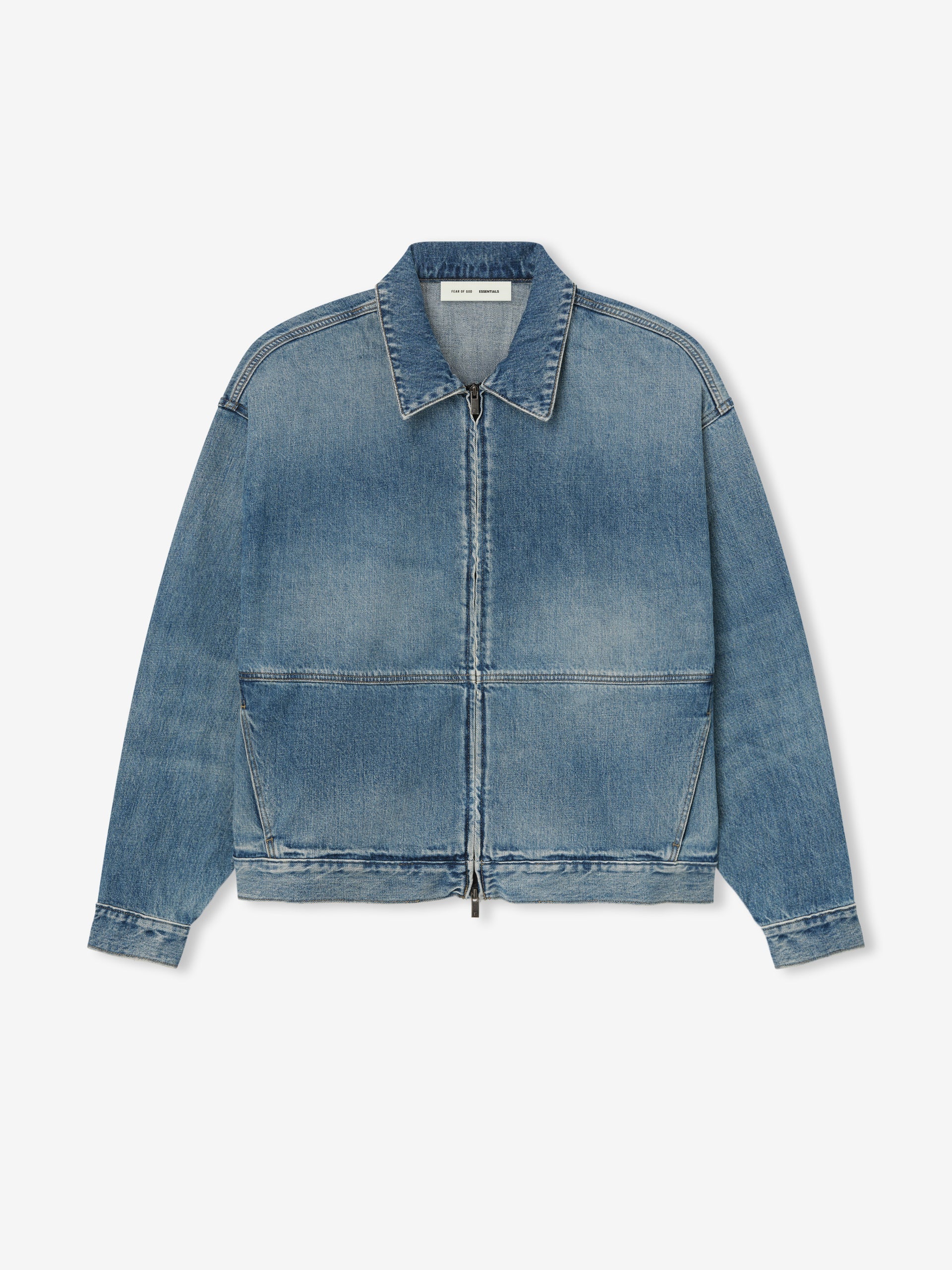 DENIM TRUCKER JACKET - CLASSIC BLUE